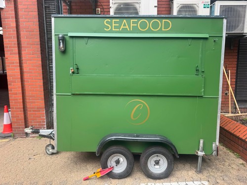 Catering trailer burger van - trailer,