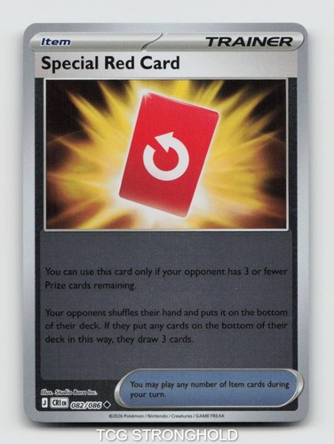 Special red card - special,