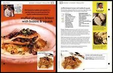 Stuffed Pheasant Breast #13 Poultry Ready Steady Cook Recipe Page
