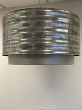 Set of Two Extra large 2 tier pendant lights