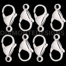 10mm - Silver Plated Lobster