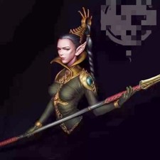 1/10 resin bust figure model