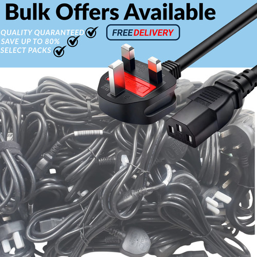 Power cord plug iec - to,