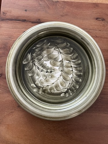 Jersey pottery green leaf - cl,