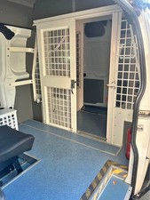 Ex-police van cell cage