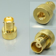 2pcs Gold SMA to BNC adaptor