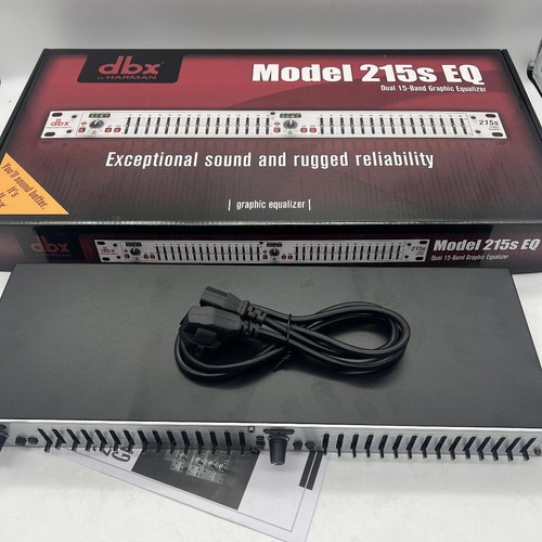 Dbx 215s dual channel band - 215s, 15-band