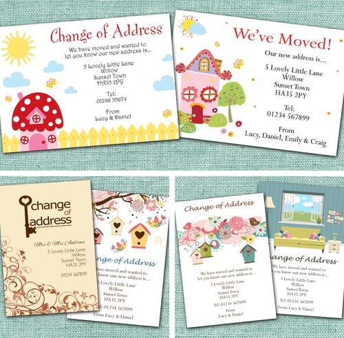 Personalised change address - change, of
