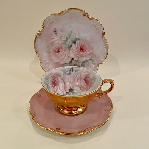 Vintage hand painted gilt - hand,