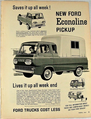 Vtg 1961 ford - 1961, econoline