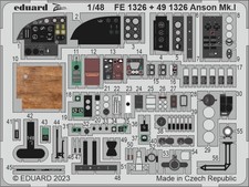 Eduard FE1326 1:48 Avro Anson