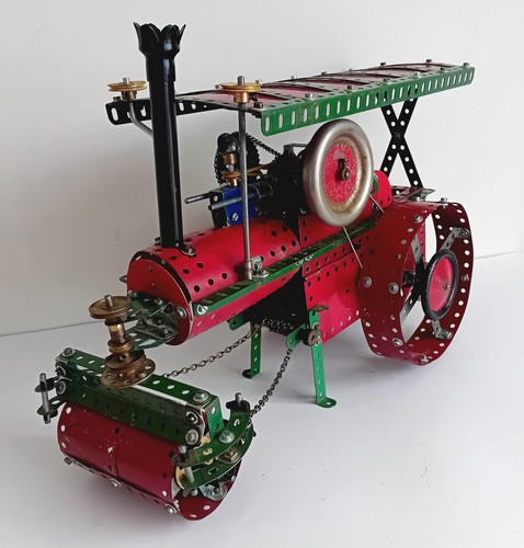 Meccano steam roller - meccano,