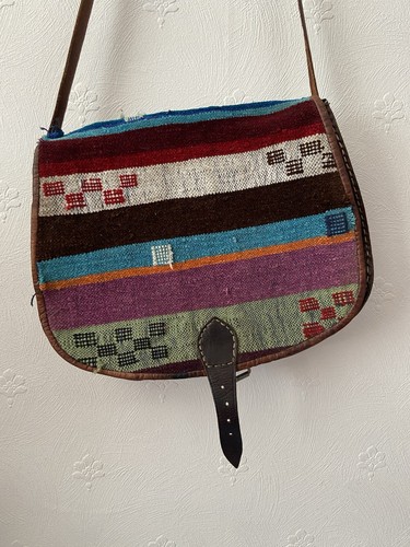 Vintage leather satchel - vintage,