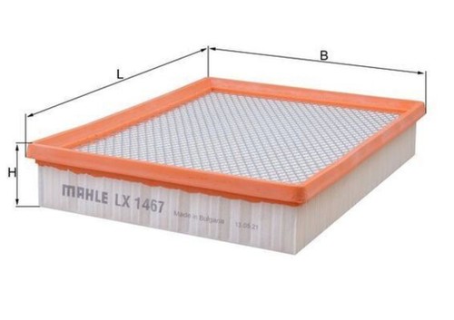 Air filter mahle fits saab - air,