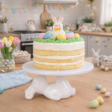 White Bunny Rabbit Ceramic