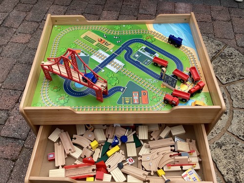 Child train table - child's,