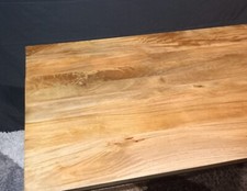 Made.com Lomond Dining table and twin benches  set mango wood rrp         