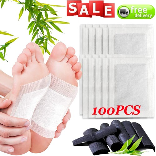 100x detox foot patches pads - foot,