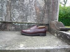 JOSEPH CHEANEY BROGUES SHOES VELDTSCHOEN BROWN LEATHER DORNOCH UK7 MENS EXC COND
