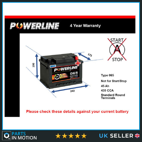 Battery fits audi rs2 90 - battery,