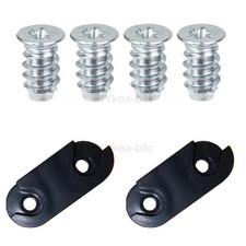 IKEA 2 x 10099877 & 4 x 100347 HEMNES BISSA STALL GULLABERG Shoe Cabinet hinge