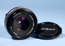Nikon Nikkor Series E 50mm f/1.8 Prime Lens AI-s * Fully Working
