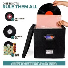Vinyl Record Storage Box