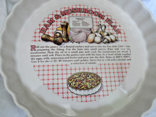 Retro flan dish 23cms wide Ham