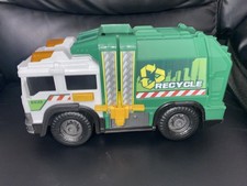 Dustbin Recycle Lorry Cart Argos Large Sounds & Lights Back Opens Working Toy 