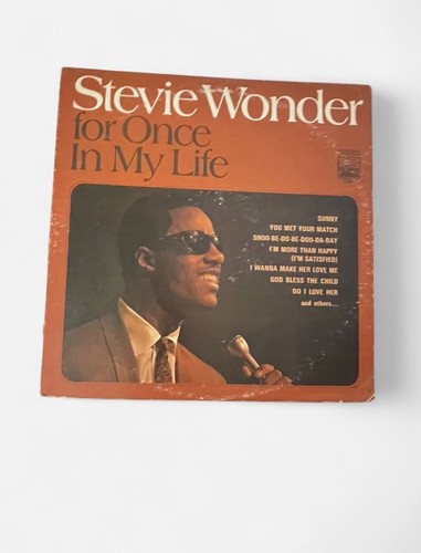Stevie wonder for once in - -, my