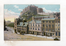 GB KEVII Edinburgh castle from