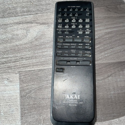 Genuine akai s115 remote - genuine,