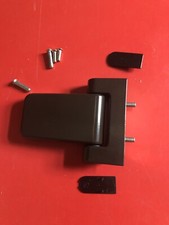 Schlosser Technik Axis Flag UPVC Door Hinge 23mm Rebate Brown Box Of 12