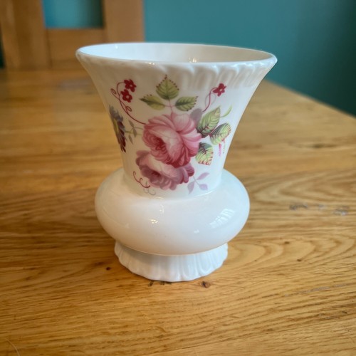 Vintage coalport vase - coalport, rose