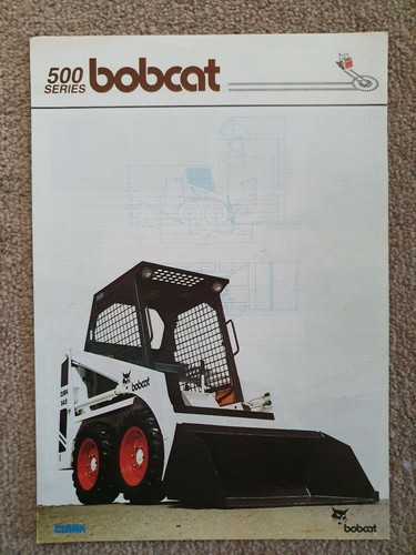 Bobcat 500 series skid steer - bobcat,