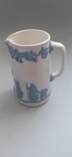 Wedgwood of Etruria Barlaston Embossed Queens Ware Milk Jug / Creamer
