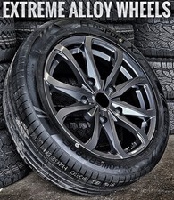 18" Grey Opus Alloy Wheels Fit Ford Transit Custom Sport Vans + 235/50/18 Tyres