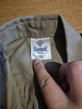 Ladies Cut Explorer Scout Shirt Size 10