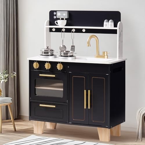 Wooden toy kitchen - wooden,