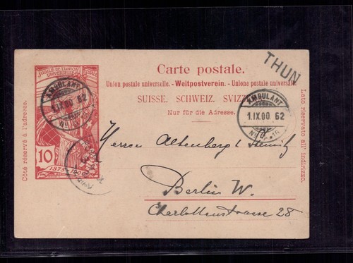 Swiss postal stationery