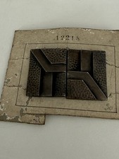 Art Deco Pewter Buckle