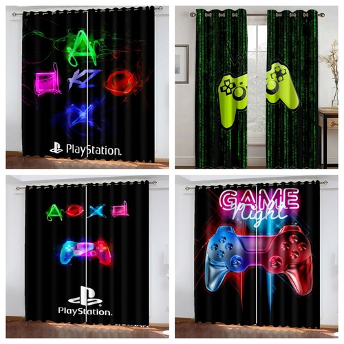 Gamer playstation curtains - gamer,