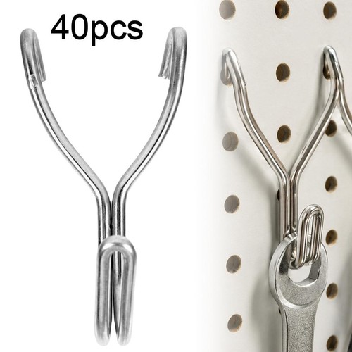 Metal pegboard hooks - 40, x