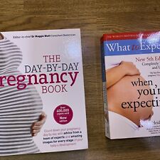2 X Pregnancy Books. Really Helped. VGC Day By Day Pregnancy Book