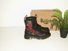 Dr Martens 1460 VONDA soft leather boots floral rose uk 6 eu 39 us 8 (d1367)