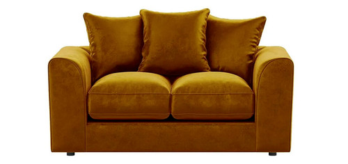 Gold mustard plush velvet - plush,