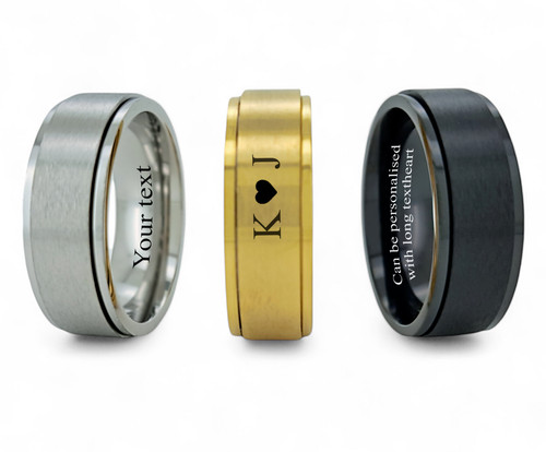 Titanium personalised engraved - personalised,