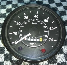 NOS Smiths 80 MPH Speedometer