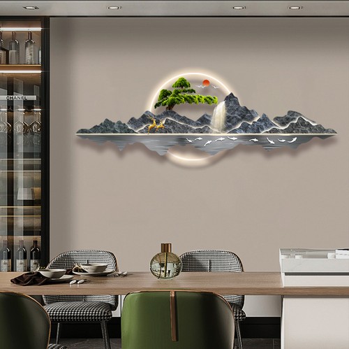 Mountain panorama led - mountain, wall
