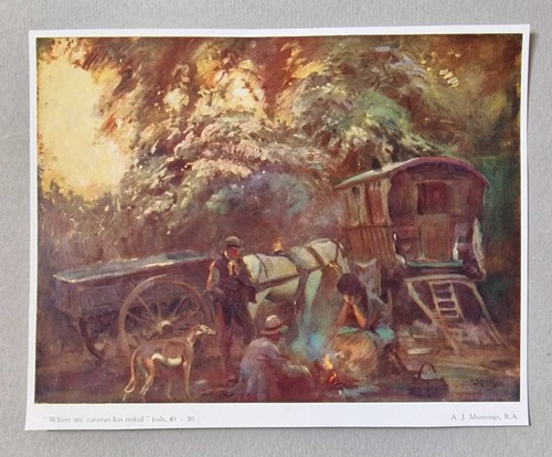 Munnings where caravan has - where,